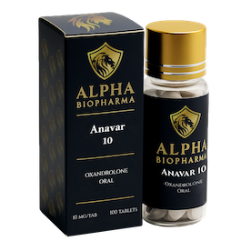 Anavar van Alpha BioPharma voorzijde rechts