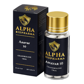 Anavar van Alpha BioPharma voorzijde links