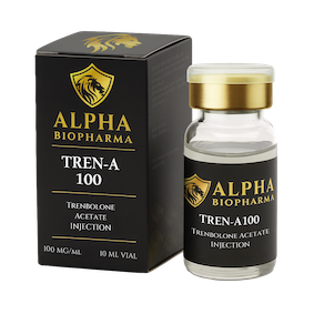 Trenbolone Acetate van Alpha BioPharma voorzijde links