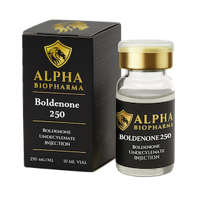 Boldenone Undecylenate van Alpha BioPharma voorzijde links