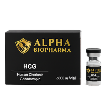 HCG 5000 iu van Alpha BioPharma voorkant