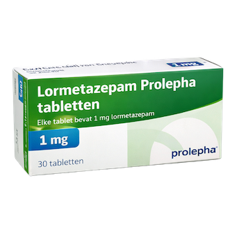 Doosje Lormetazepam 1 mg van Prolepha