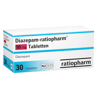 Doosje Diazepam 10 mg van RatioPharma