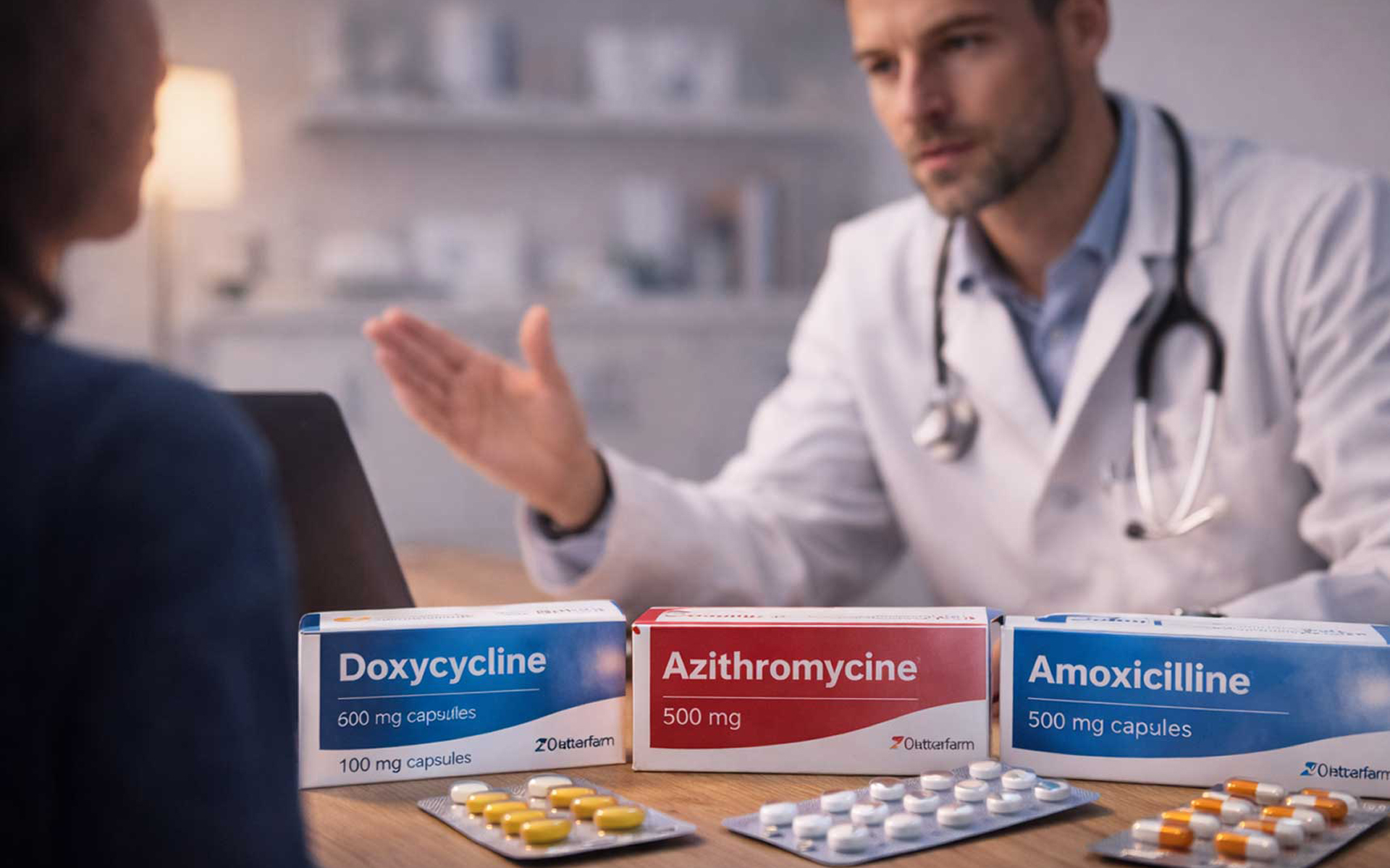 Antibiotica kopen | Doxycycline, Azitromycine of Amoxicilline
