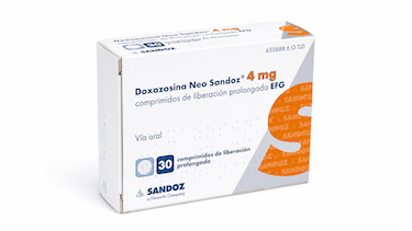 Doxazozina 54 mg Sandoz voorkant