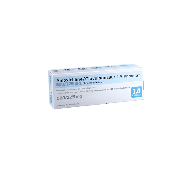 Amoxicilline/Clavaanzuur voorkant