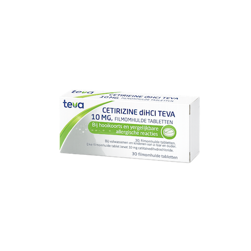 Ceritizine Teva voorkant