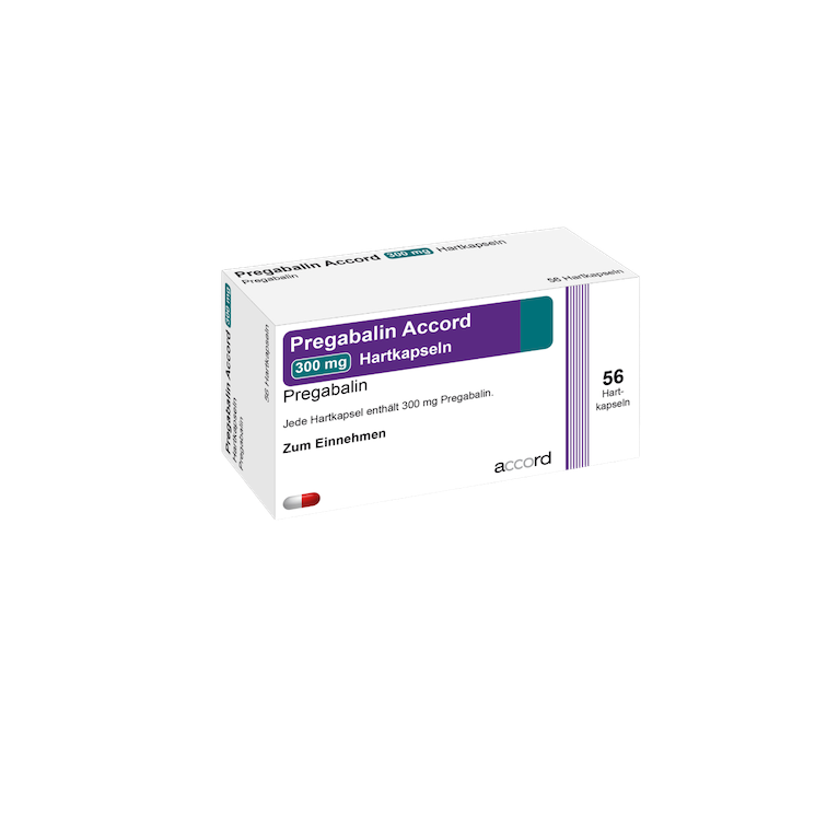 Pregabaline Accord 300 mg voorkant