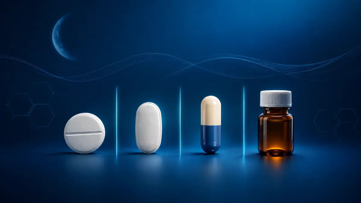 Slaapmiddelen vergelijken: zolpidem, zopiclon, temazepam en doxylamine