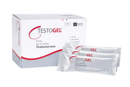 Testogel 50 mg verpakking