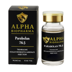 Parabolan van Alpha BioPharma voorkant