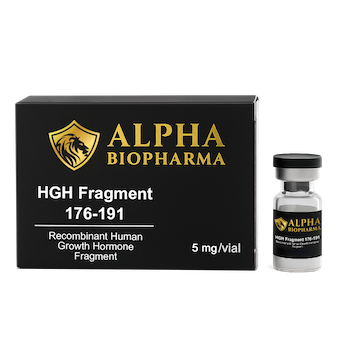 HGH Fragment van Alpha BioPharma voorkant